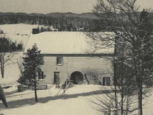 La maison sous le Risoux à l’époque